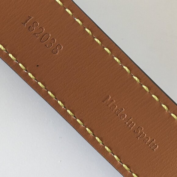 LOEWE Anagram Leather belt - Picture 7 of 7